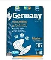 حفاضات للكبار 36 قطعة بمقاس M من جيرمني،