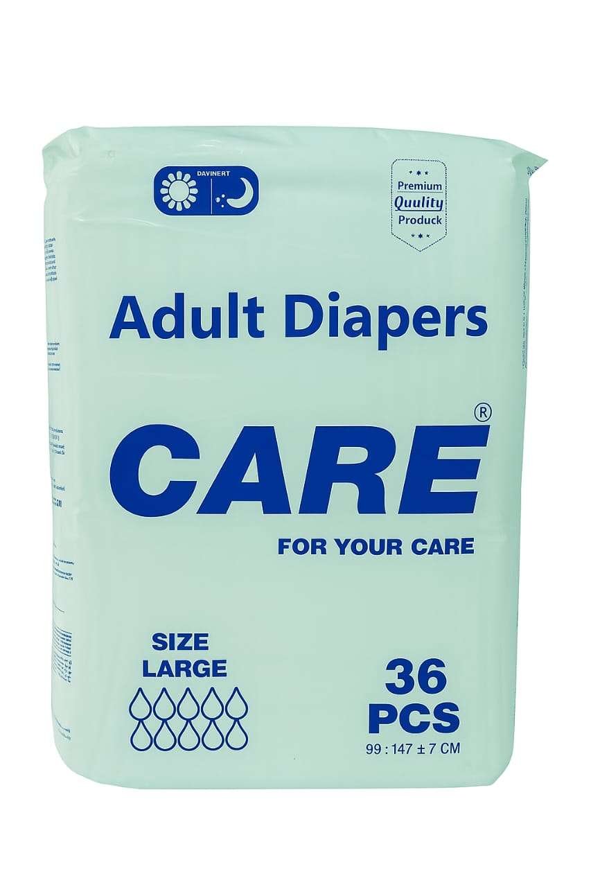 حفاضات كير مقاس لارج 36 ق لكبار السن CARE