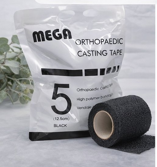 شريط جبس طبي MEGA  Orthopaedic Casting Tape – مقاس 5 إنش (12.5cm)