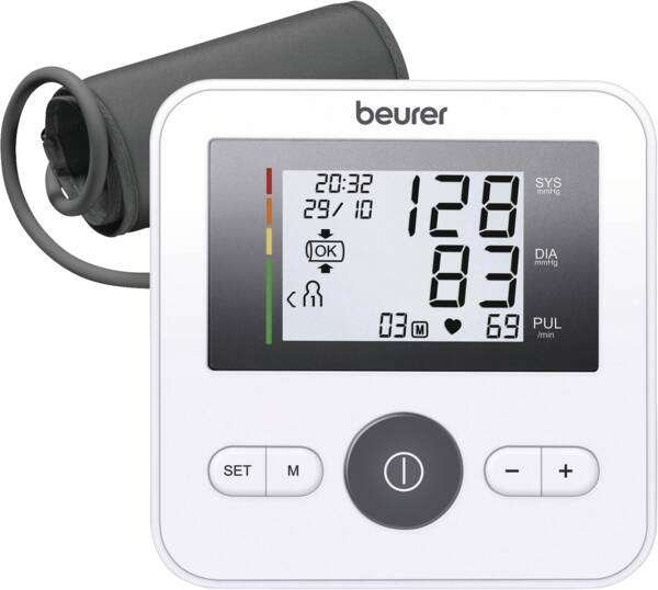 جهاز قياس ضغط الدم من أعلى الذراع Beurer BM 27+ مع النوع C